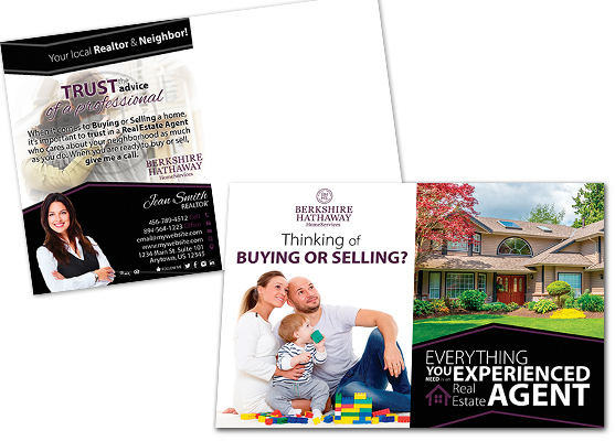 Berkshire Hathaway Postcards, Berkshire Hathaway Cards, Berkshire Hathaway Postcard Templates, Berkshire Hathaway Postcard Printing, Berkshire Hathaway Postcard Designs