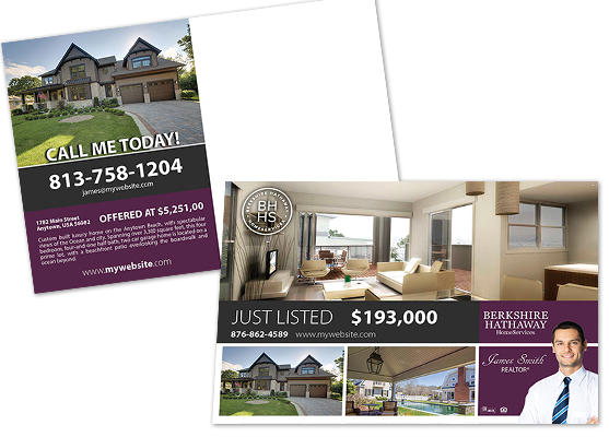 Berkshire Hathaway Postcards, Berkshire Hathaway Cards, Berkshire Hathaway Postcard Templates, Berkshire Hathaway Postcard Printing, Berkshire Hathaway Postcard Designs