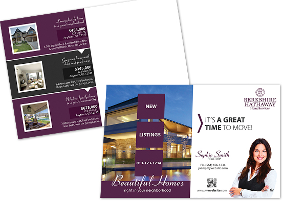 Berkshire Hathaway Postcards, Berkshire Hathaway Cards, Berkshire Hathaway Postcard Templates, Berkshire Hathaway Postcard Printing, Berkshire Hathaway Postcard Designs