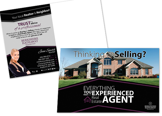 Berkshire Hathaway Postcards, Berkshire Hathaway Cards, Berkshire Hathaway Postcard Templates, Berkshire Hathaway Postcard Printing, Berkshire Hathaway Postcard Designs