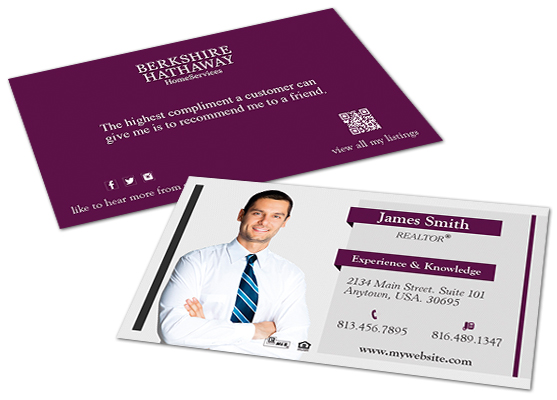 Berkshire Hathaway Business Cards, Berkshire Hathaway Cards | Berkshire Hathaway Business Card Printing, Berkshire Hathaway Card Templates