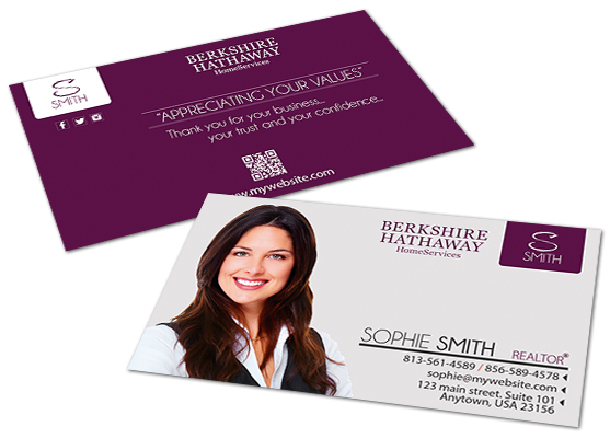 Berkshire Hathaway Business Cards, Berkshire Hathaway Cards | Berkshire Hathaway Business Card Printing, Berkshire Hathaway Card Templates