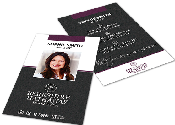 Berkshire Hathaway Business Cards, Berkshire Hathaway Cards | Berkshire Hathaway Business Card Printing, Berkshire Hathaway Card Templates