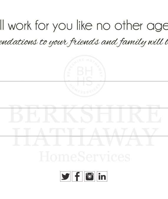 Berkshire Hathaway Business Cards, Berkshire Hathaway Cards | Berkshire Hathaway Business Card Printing, Berkshire Hathaway Card Templates