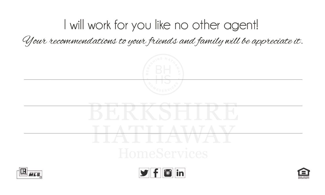 Berkshire Hathaway Business Cards, Berkshire Hathaway Cards | Berkshire Hathaway Business Card Printing, Berkshire Hathaway Card Templates