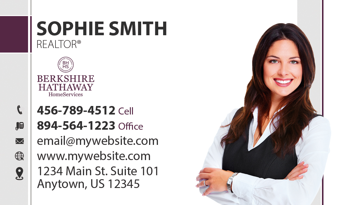 Berkshire Hathaway Business Cards, Berkshire Hathaway Cards | Berkshire Hathaway Business Card Printing, Berkshire Hathaway Card Templates