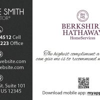 Berkshire Hathaway Business Cards, Berkshire Hathaway Cards | Berkshire Hathaway Business Card Printing, Berkshire Hathaway Card Templates