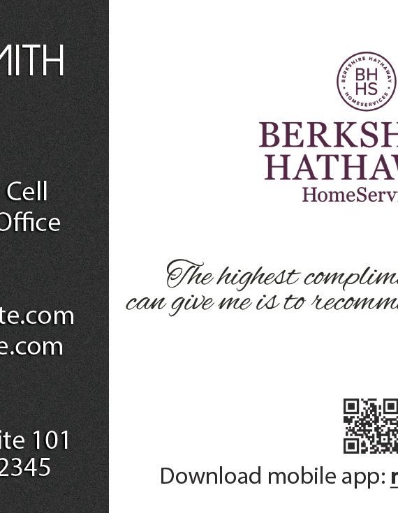 Berkshire Hathaway Business Cards, Berkshire Hathaway Cards | Berkshire Hathaway Business Card Printing, Berkshire Hathaway Card Templates