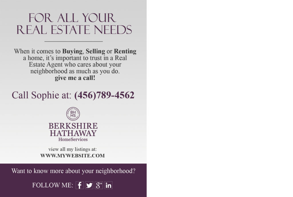 Berkshire Hathaway Spanish Postcards, Berkshire Hathaway Cards, Berkshire Hathaway Agent Cards, Berkshire Hathaway Realtor Cards, Berkshire Hathaway Office Cards, Berkshire Hathaway Broker Cards