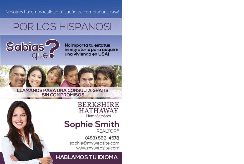 Berkshire Hathaway Spanish Postcards, Berkshire Hathaway Cards, Berkshire Hathaway Agent Cards, Berkshire Hathaway Realtor Cards, Berkshire Hathaway Office Cards, Berkshire Hathaway Broker Cards