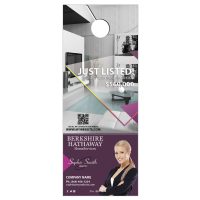 Berkshire Hathaway Door Hangers, Berkshire Hathaway Realtor Hangers, Berkshire Hathaway Office Hangers, Berkshire Hathaway Agent Hangers, Berkshire Hathaway Broker Hangers