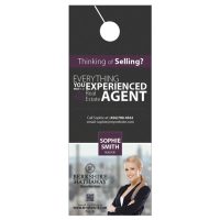 Berkshire Hathaway Door Hangers, Berkshire Hathaway Realtor Hangers, Berkshire Hathaway Office Hangers, Berkshire Hathaway Agent Hangers, Berkshire Hathaway Broker Hangers