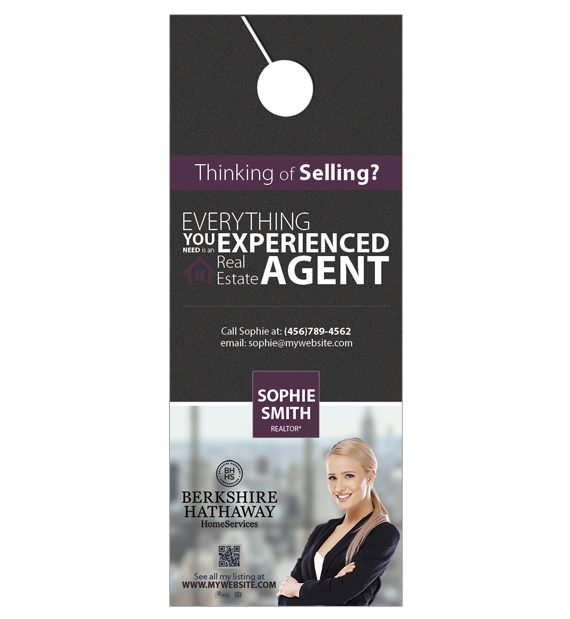 Berkshire Hathaway Door Hangers, Berkshire Hathaway Realtor Hangers, Berkshire Hathaway Office Hangers, Berkshire Hathaway Agent Hangers, Berkshire Hathaway Broker Hangers