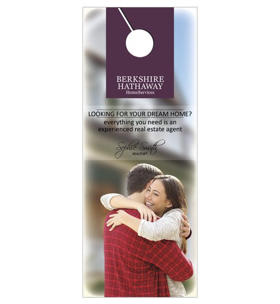 Berkshire Hathaway Door Hangers, Berkshire Hathaway Realtor Hangers, Berkshire Hathaway Office Hangers, Berkshire Hathaway Agent Hangers, Berkshire Hathaway Broker Hangers