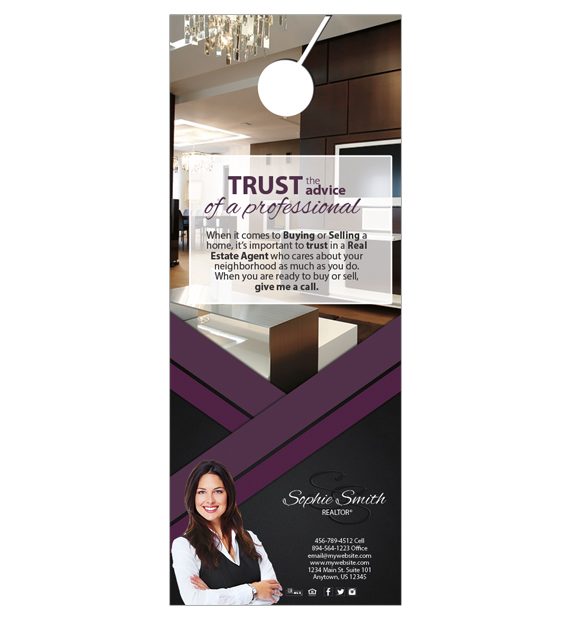 Berkshire Hathaway Door Hangers, Berkshire Hathaway Realtor Hangers, Berkshire Hathaway Office Hangers, Berkshire Hathaway Agent Hangers, Berkshire Hathaway Broker Hangers