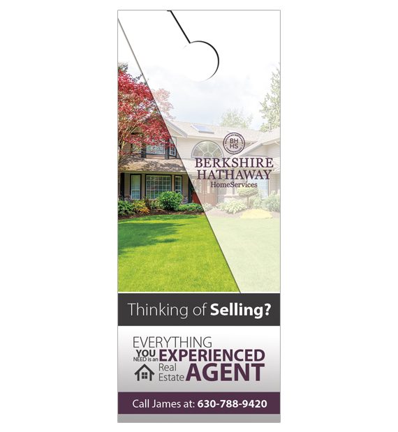 Berkshire Hathaway Door Hangers, Berkshire Hathaway Realtor Hangers, Berkshire Hathaway Office Hangers, Berkshire Hathaway Agent Hangers, Berkshire Hathaway Broker Hangers