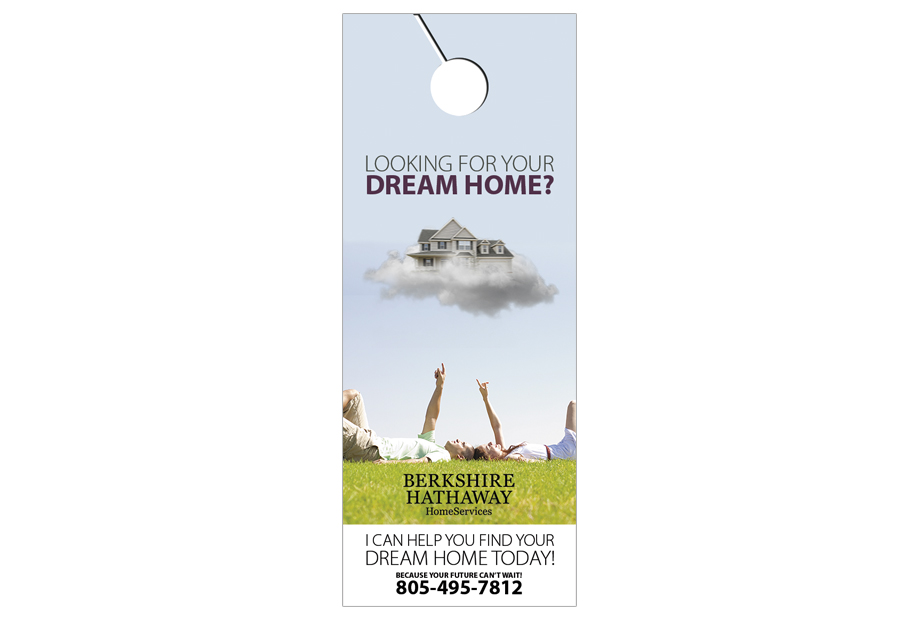 Berkshire Hathaway Door Hangers, Berkshire Hathaway Realtor Hangers, Berkshire Hathaway Office Hangers, Berkshire Hathaway Agent Hangers, Berkshire Hathaway Broker Hangers