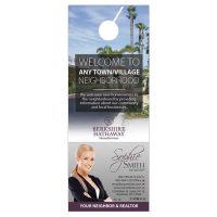 Berkshire Hathaway Door Hangers, Berkshire Hathaway Realtor Hangers, Berkshire Hathaway Office Hangers, Berkshire Hathaway Agent Hangers, Berkshire Hathaway Broker Hangers