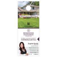 Berkshire Hathaway Door Hangers, Berkshire Hathaway Realtor Hangers, Berkshire Hathaway Office Hangers, Berkshire Hathaway Agent Hangers, Berkshire Hathaway Broker Hangers