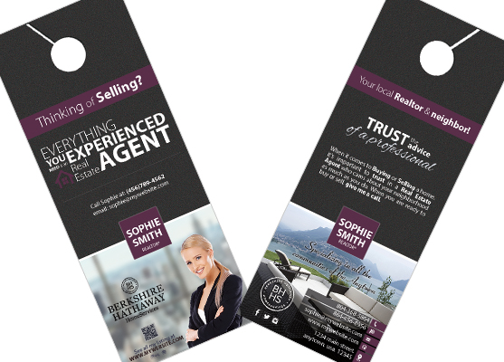 Berkshire Hathaway Door Hangers | Berkshire Door Hangers, Berkshire Hathaway Door Hanger Templates, Berkshire Hathaway Door Hanger Printing