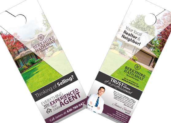 Berkshire Hathaway Door Hangers | Berkshire Door Hangers, Berkshire Hathaway Door Hanger Templates, Berkshire Hathaway Door Hanger Printing