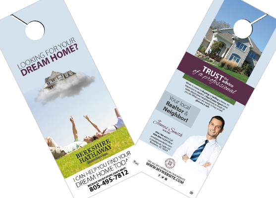Berkshire Hathaway Door Hangers | Berkshire Door Hangers, Berkshire Hathaway Door Hanger Templates, Berkshire Hathaway Door Hanger Printing
