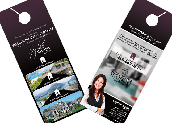 Berkshire Hathaway Door Hangers | Berkshire Door Hangers, Berkshire Hathaway Door Hanger Templates, Berkshire Hathaway Door Hanger Printing