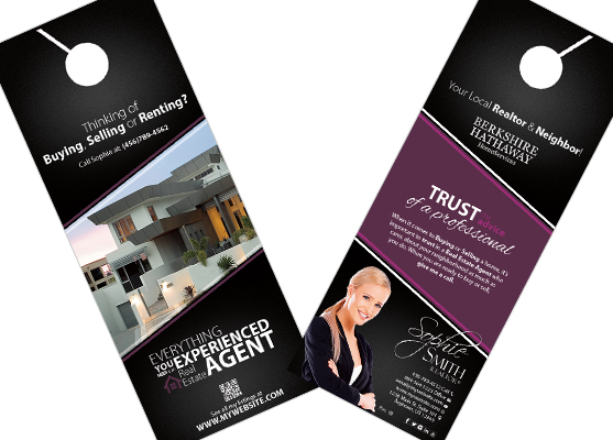 Berkshire Hathaway Door Hangers | Berkshire Door Hangers, Berkshire Hathaway Door Hanger Templates, Berkshire Hathaway Door Hanger Printing
