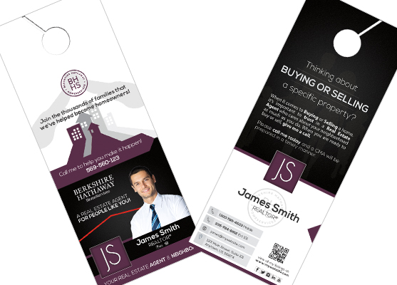 Berkshire Hathaway Door Hangers | Berkshire Door Hangers, Berkshire Hathaway Door Hanger Templates, Berkshire Hathaway Door Hanger Printing