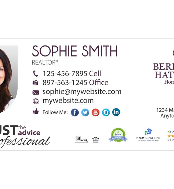 Berkshire Hathaway Email Signatures, Berkshire Realtor Email Signatures, Berkshire Agent Email Signatures, Berkshire Broker Email Signatures, Berkshire Office Email Signatures