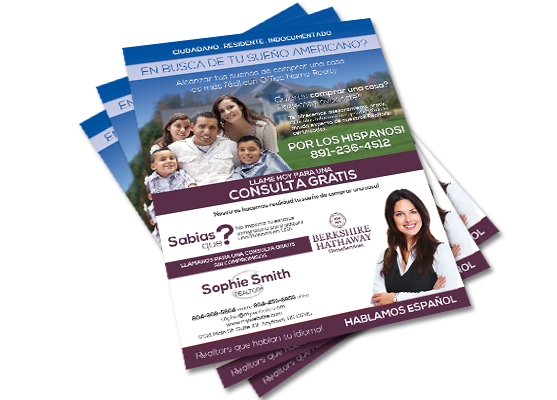 Berkshire Hathaway Spanish Flyers | Berkshire Hathaway Flyer Printing, Berkshire Hathaway Flyer designs and Berkshire Hathaway Flyer Templates