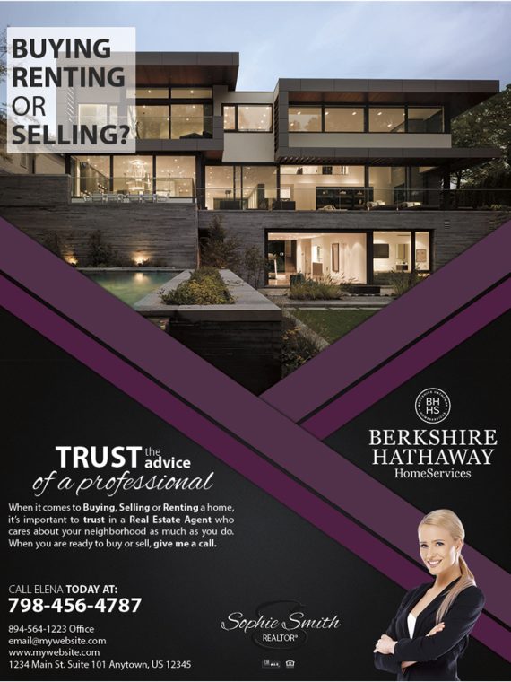 Berkshire Hathaway Flyers, Berkshire Hathaway Realtor Flyers, Berkshire Hathaway Agent Flyers, Berkshire Hathaway Office Flyers, Berkshire Hathaway Broker Flyers