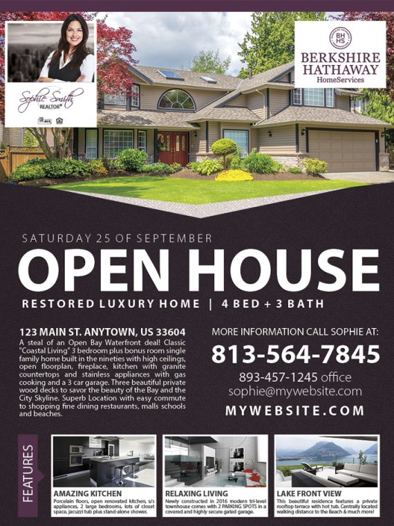 Berkshire Hathaway Flyers, Berkshire Hathaway Realtor Flyers, Berkshire Hathaway Agent Flyers, Berkshire Hathaway Office Flyers, Berkshire Hathaway Broker Flyers
