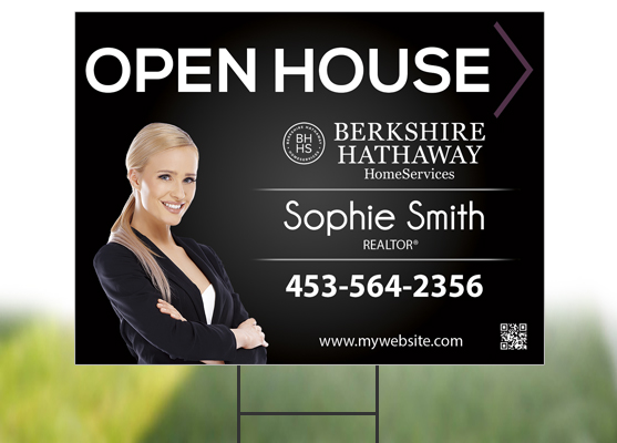 Berkshire Hathaway Yard Signs, Berkshire Hathaway Signs, Berkshire Hathaway Yard Sign Templates, Berkshire Hathaway Yard Sign Printing