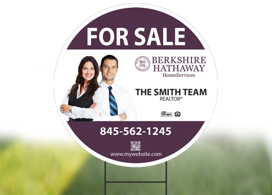 Berkshire Hathaway Yard Signs, Berkshire Hathaway Signs, Berkshire Hathaway Yard Sign Templates, Berkshire Hathaway Yard Sign Printing