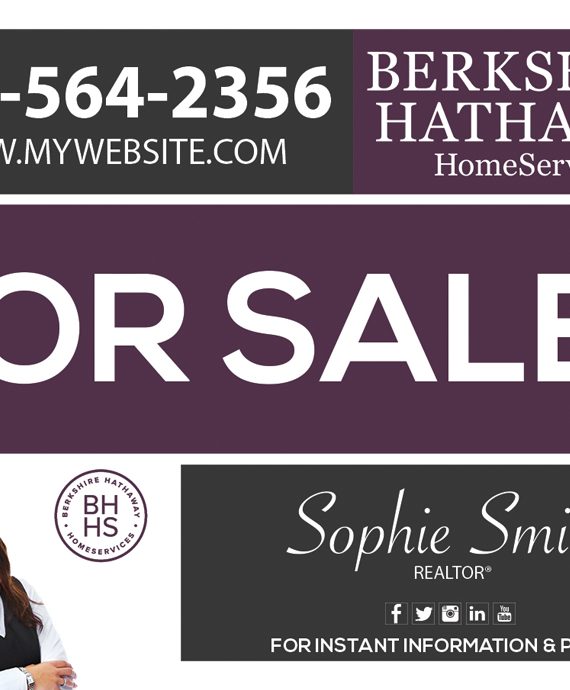 Berkshire Hathaway Yard Signs, Berkshire Hathaway Realtor Signs, Berkshire Hathaway Agent Signs, Berkshire Hathaway Office Signs, Berkshire Hathaway Broker Signs