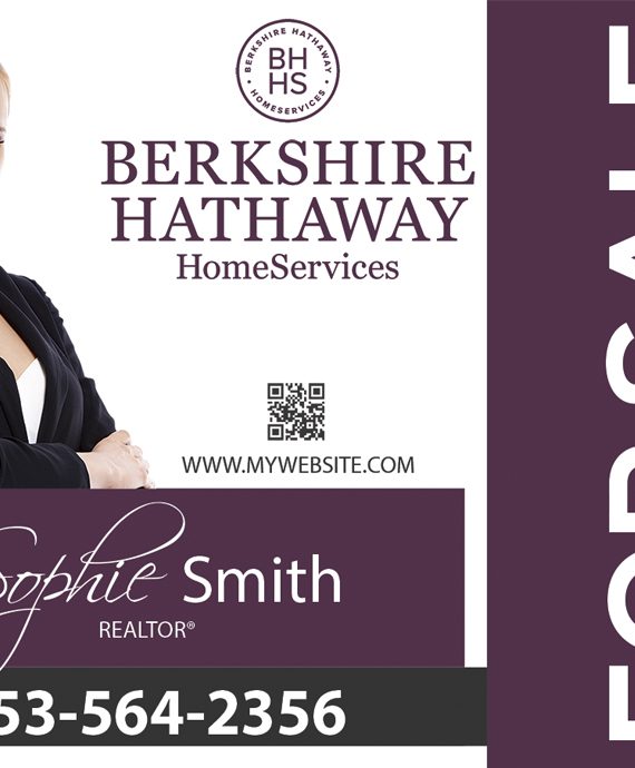 Berkshire Hathaway Yard Signs, Berkshire Hathaway Realtor Signs, Berkshire Hathaway Agent Signs, Berkshire Hathaway Office Signs, Berkshire Hathaway Broker Signs