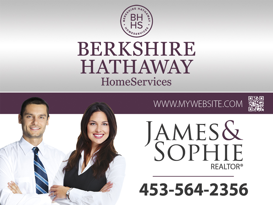 Berkshire Hathaway Yard Signs, Berkshire Hathaway Realtor Signs, Berkshire Hathaway Agent Signs, Berkshire Hathaway Office Signs, Berkshire Hathaway Broker Signs