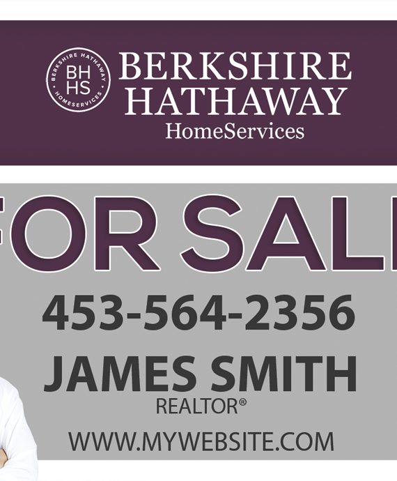 Berkshire Hathaway Yard Signs, Berkshire Hathaway Realtor Signs, Berkshire Hathaway Agent Signs, Berkshire Hathaway Office Signs, Berkshire Hathaway Broker Signs