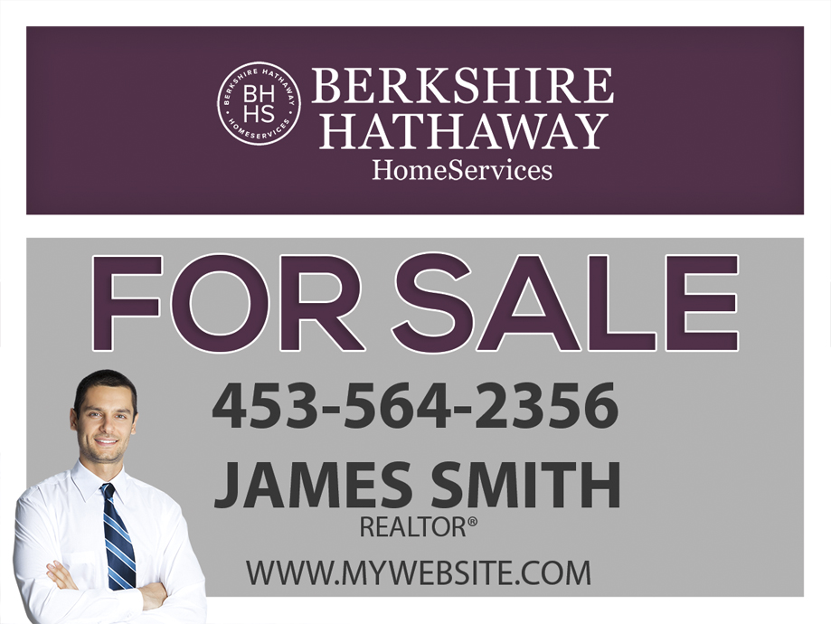 Berkshire Hathaway Yard Signs, Berkshire Hathaway Realtor Signs, Berkshire Hathaway Agent Signs, Berkshire Hathaway Office Signs, Berkshire Hathaway Broker Signs