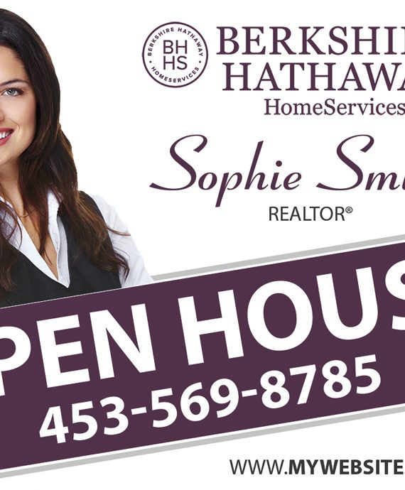 Berkshire Hathaway Yard Signs, Berkshire Hathaway Realtor Signs, Berkshire Hathaway Agent Signs, Berkshire Hathaway Office Signs, Berkshire Hathaway Broker Signs