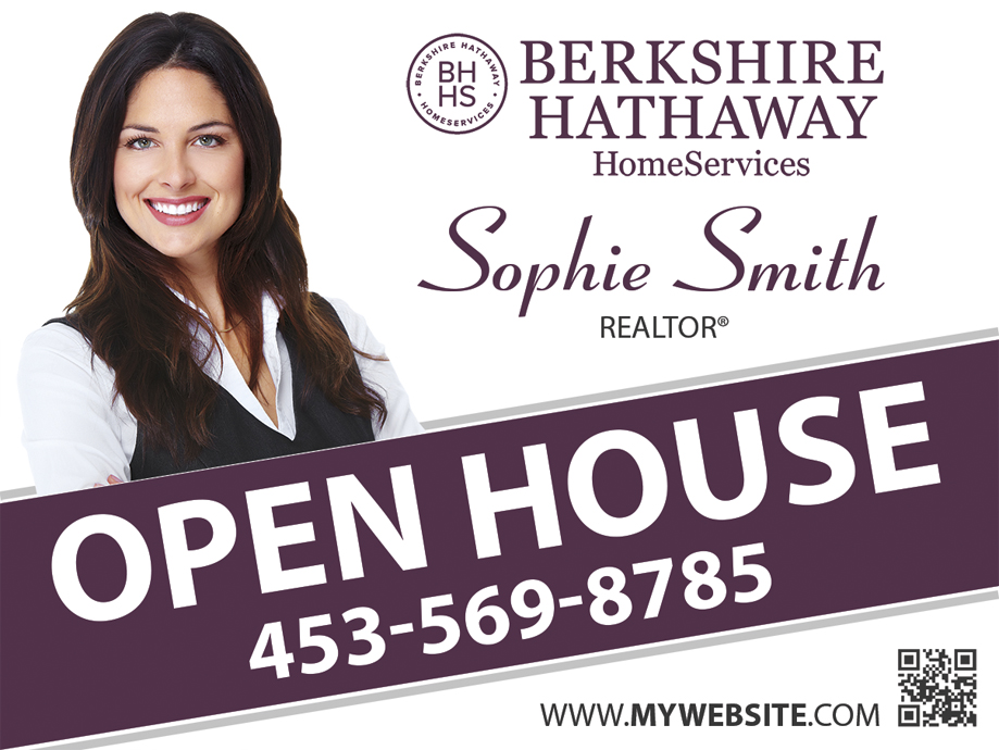 Berkshire Hathaway Yard Signs, Berkshire Hathaway Realtor Signs, Berkshire Hathaway Agent Signs, Berkshire Hathaway Office Signs, Berkshire Hathaway Broker Signs